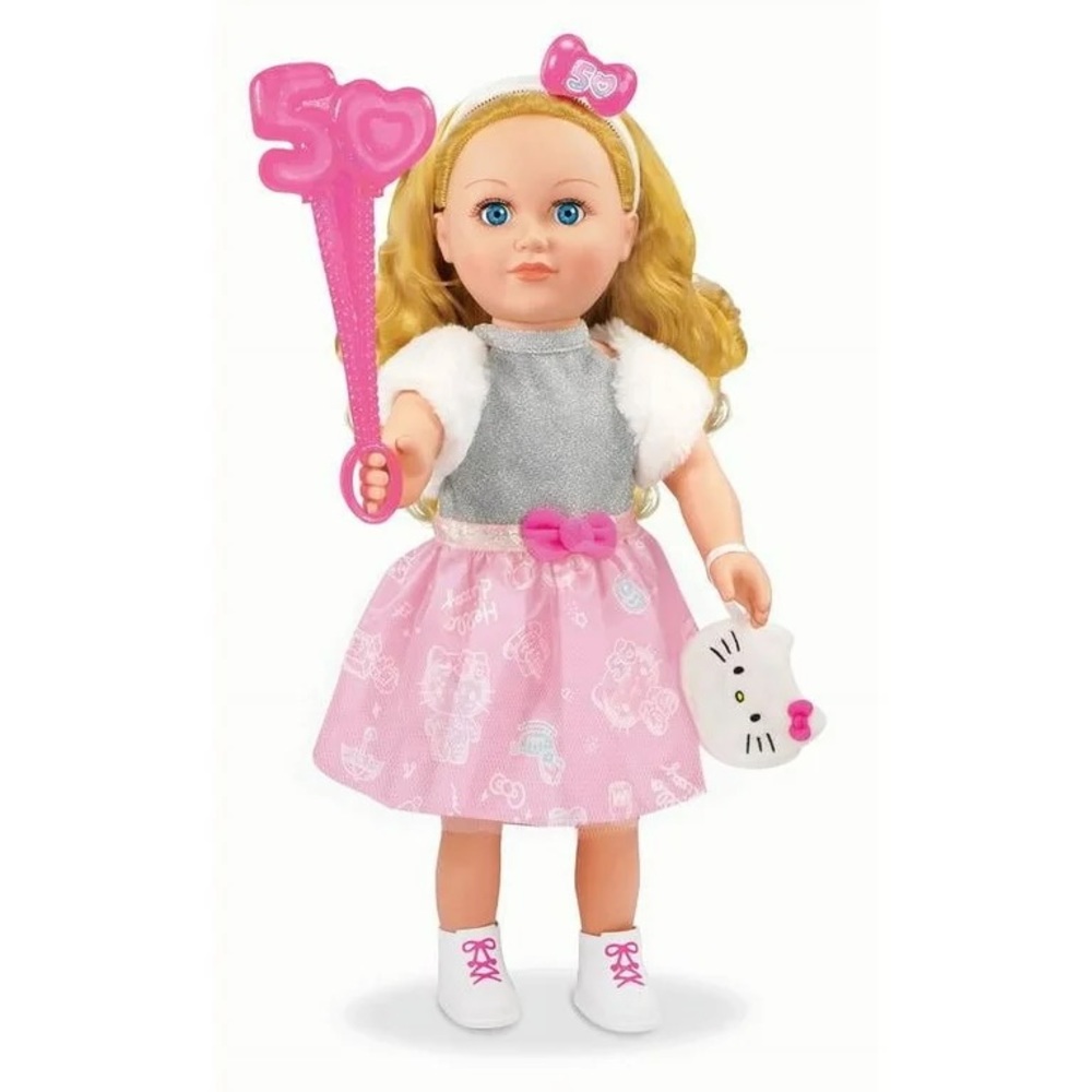 My Life As Hello Kitty 18" Doll,Blonde Hair, Blue Eyes, 50th Anniversary Edition